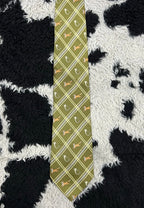 Fox & Hunting Horn Tie