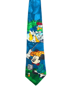 Vintage Disney Mickey & Donald Duck Golf Tie
