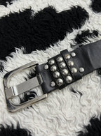 Black Studded Belt