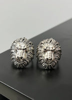Silver Lion Rings