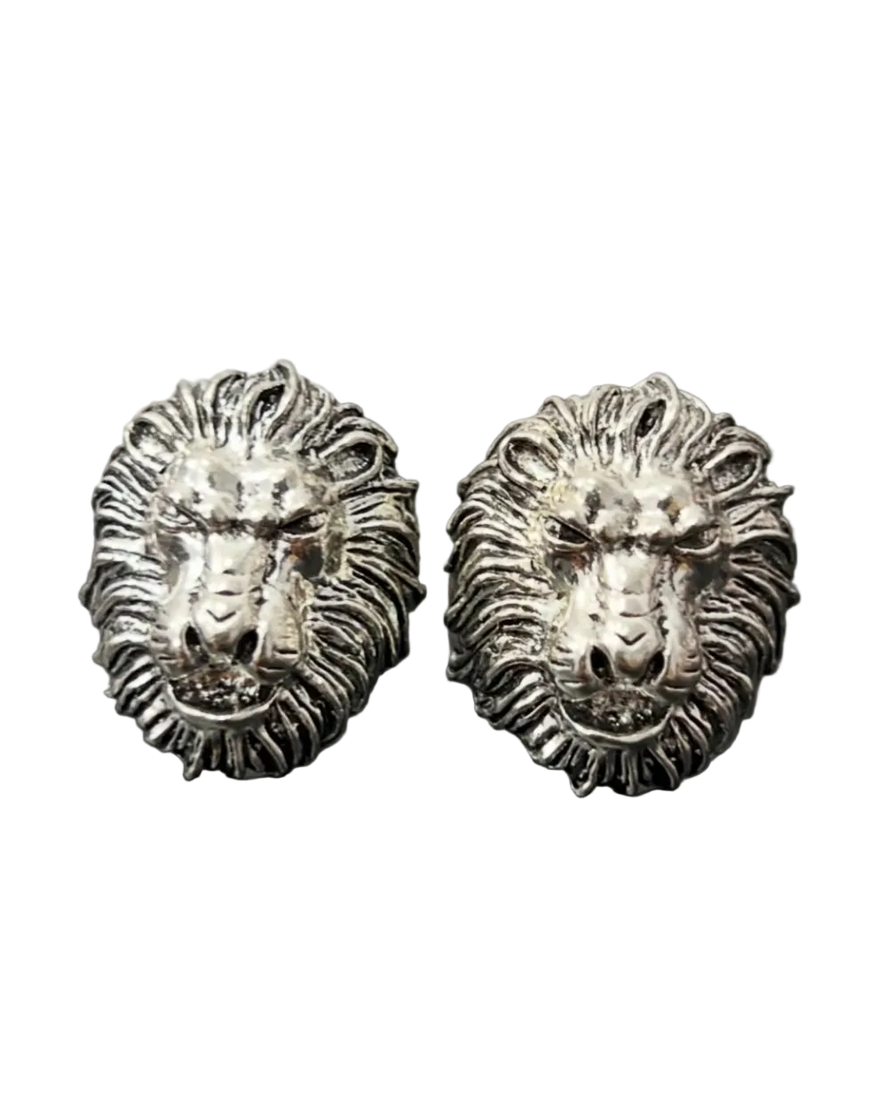 Silver Lion Rings