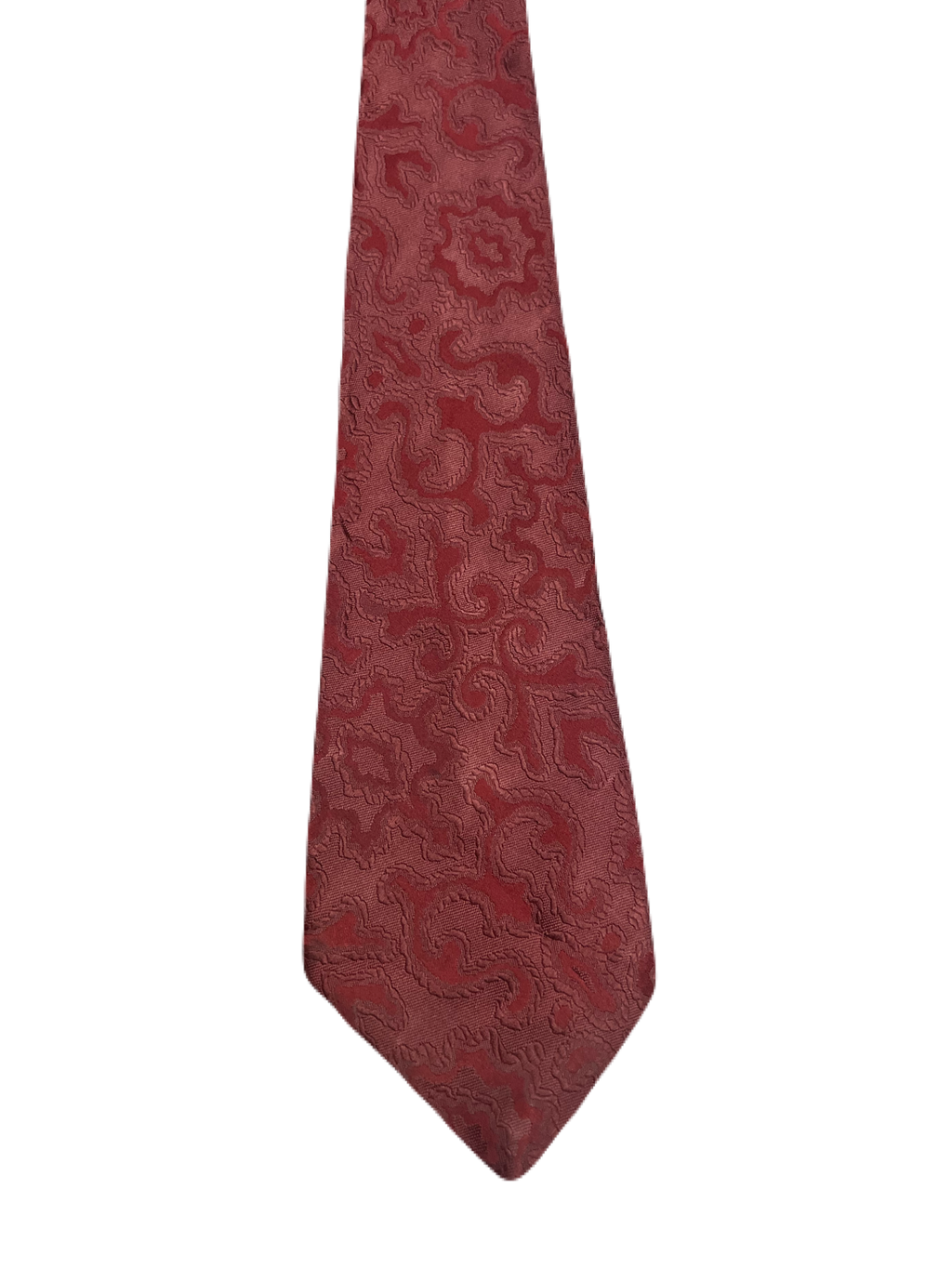 Folkspeare Red Embroidered Tie