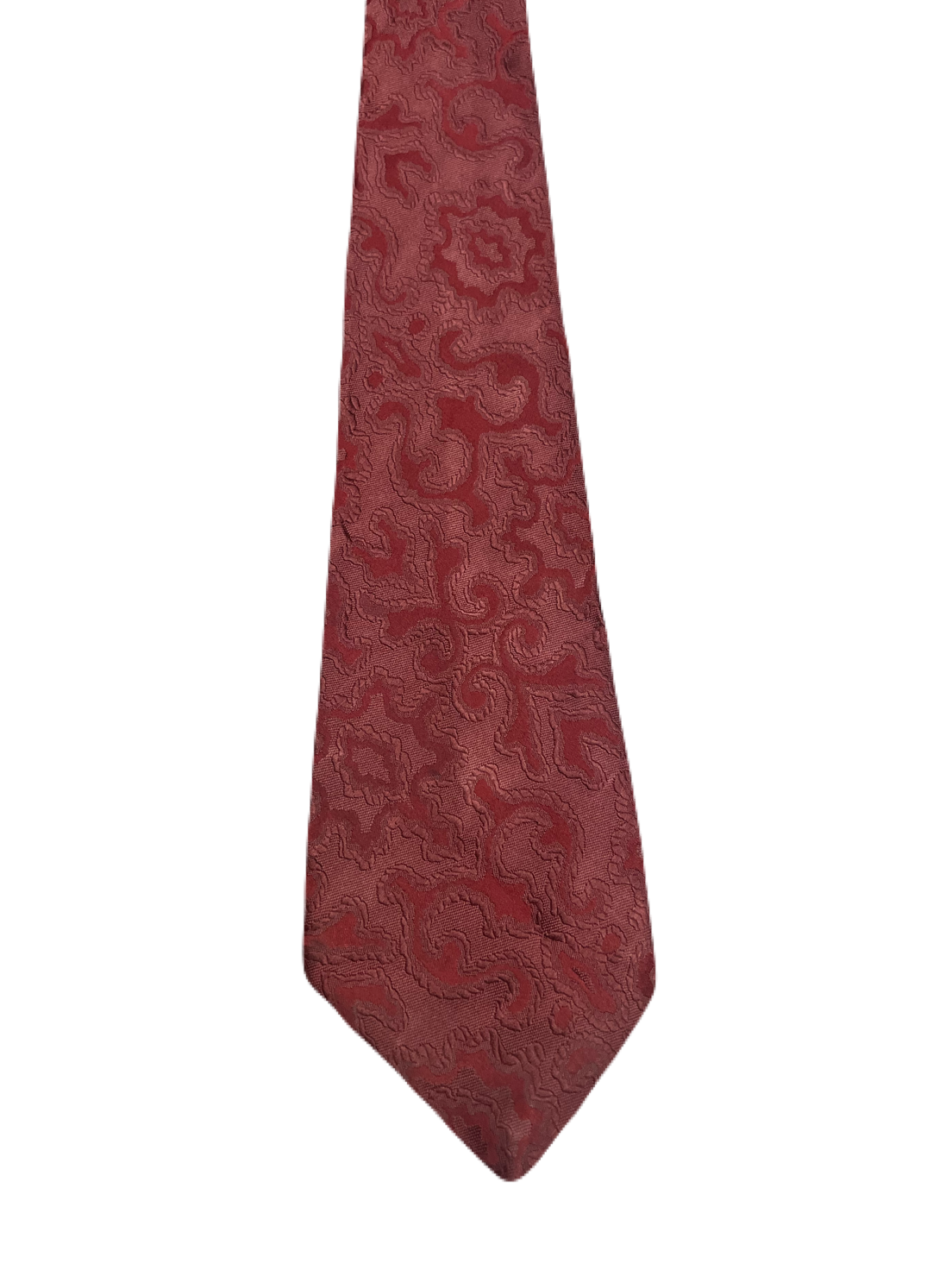 Folkspeare Red Embroidered Tie