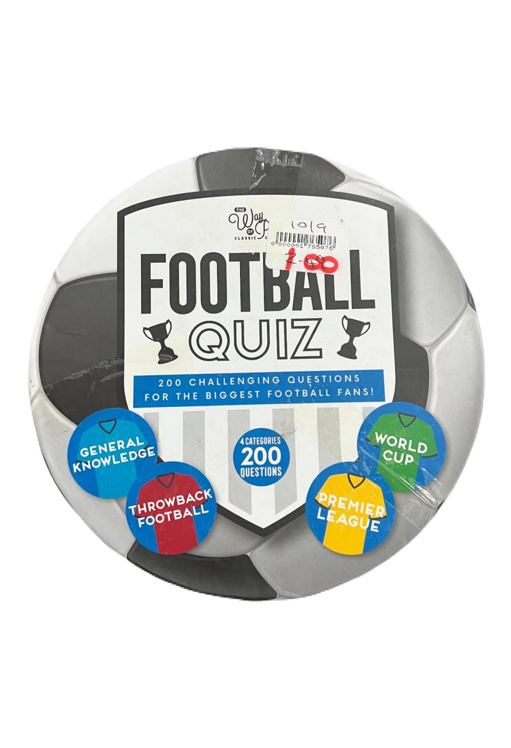 Football Quiz Card Game