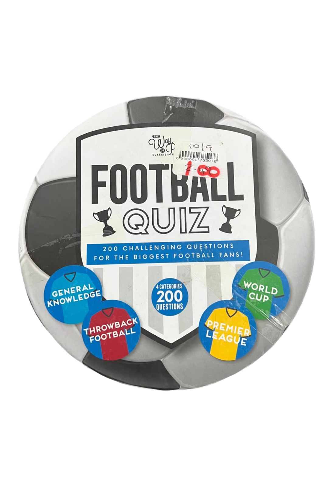 Football Quiz Card Game
