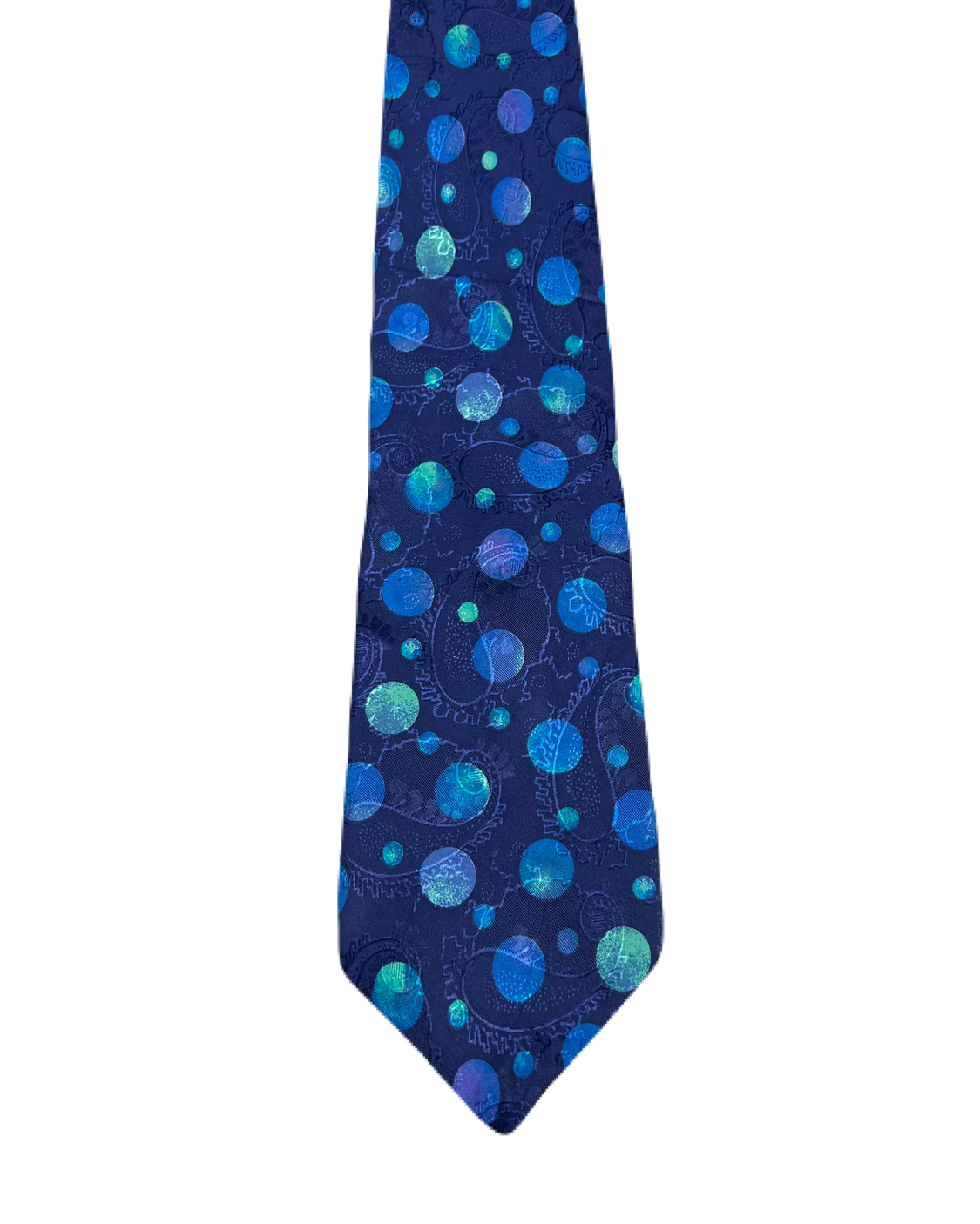 Liberty Dotted Double-Textured Paisley Tie