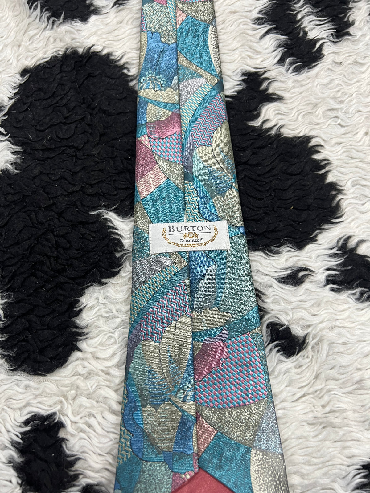 Burton Embroidered Tie