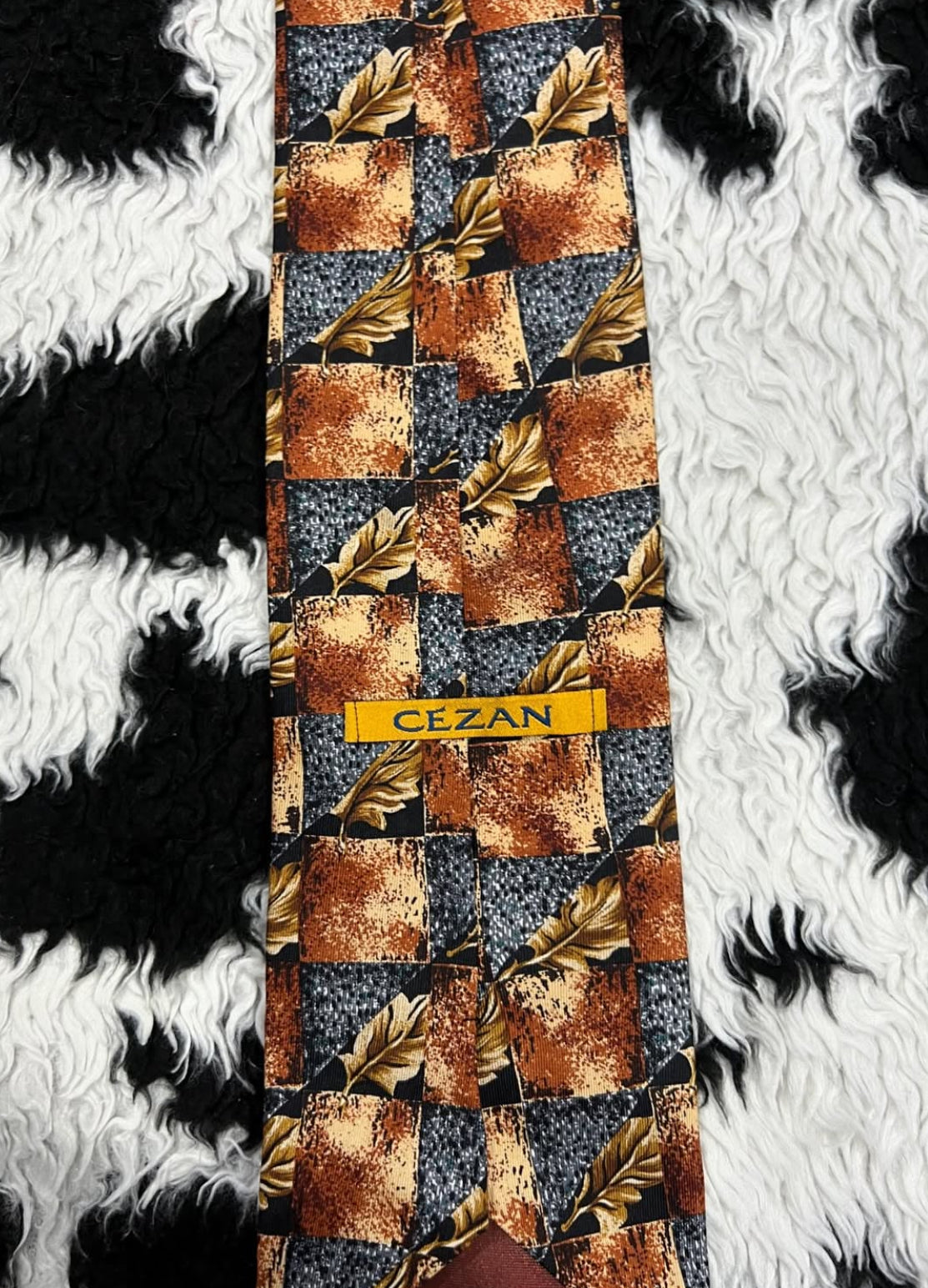 Cezan Leaves Tie
