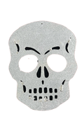 Big Glitter Skull Hanging