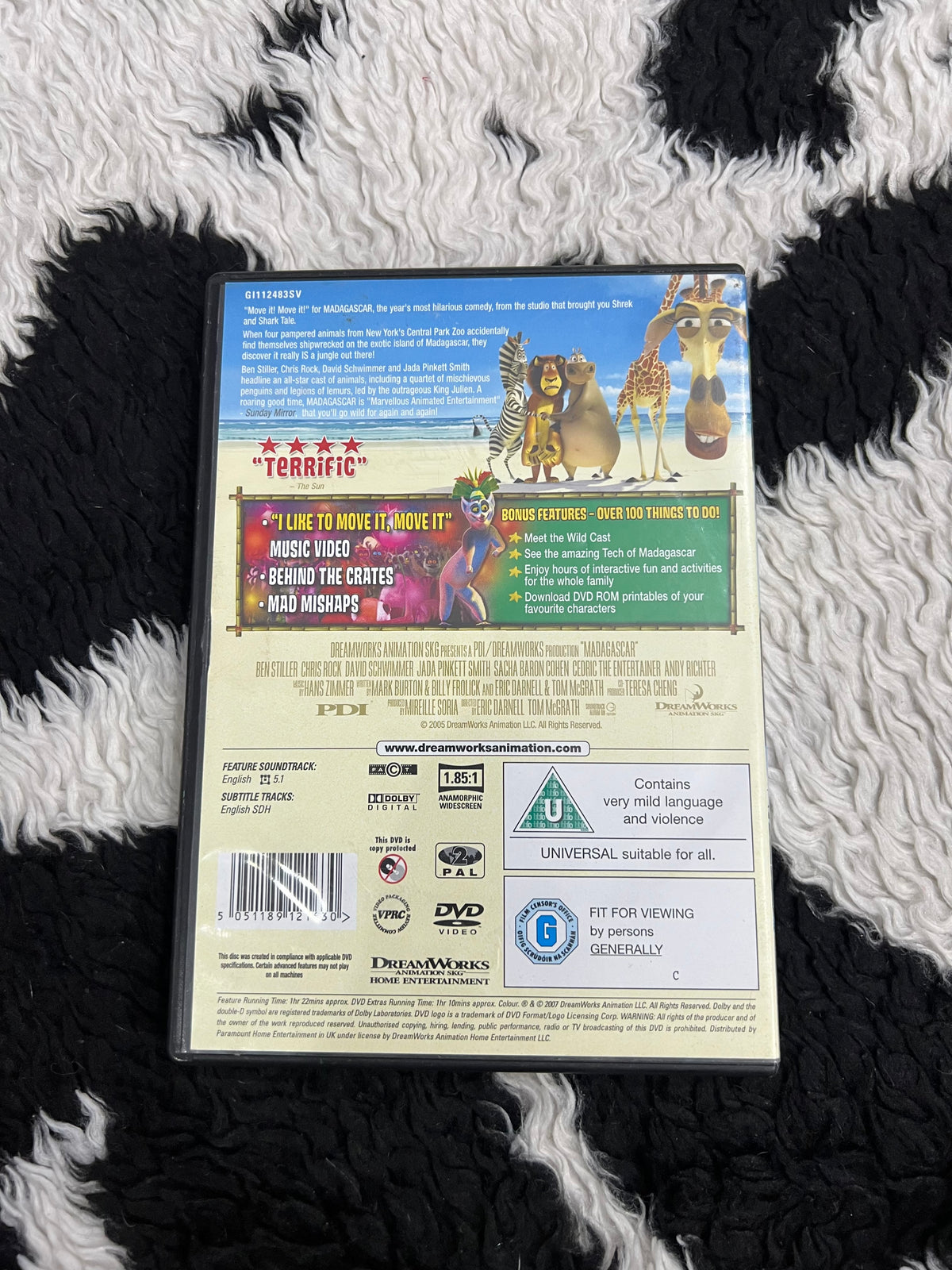 Madagascar - DreamWorks DVD