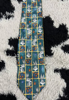Vintage 1996 Looney Tunes Bugs Bunny Tie