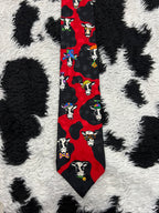 Silly Cows in Hats Tie