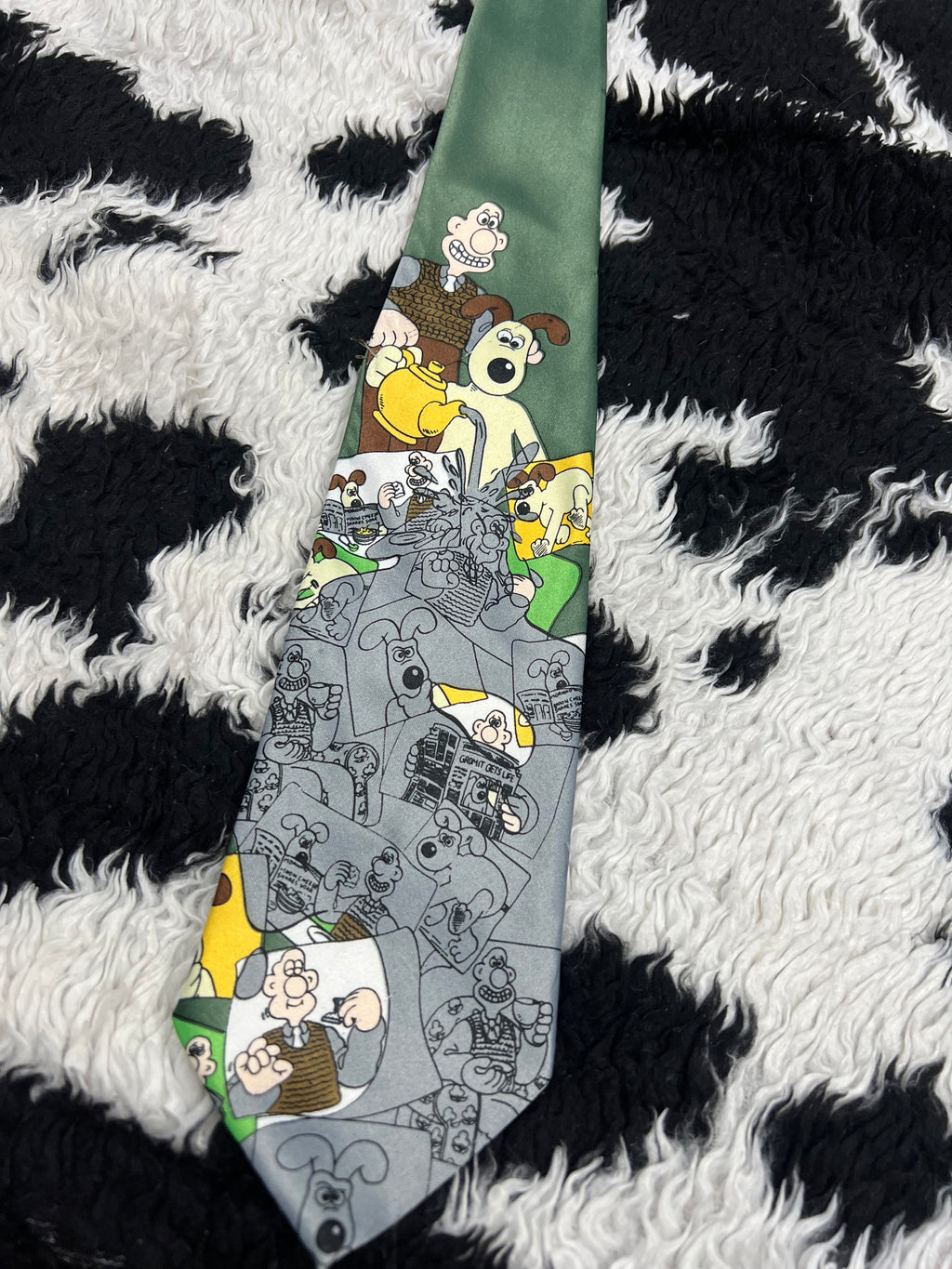 Wallace & Gromit Photography Tie