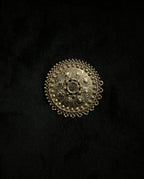 Gold Metal Brooch