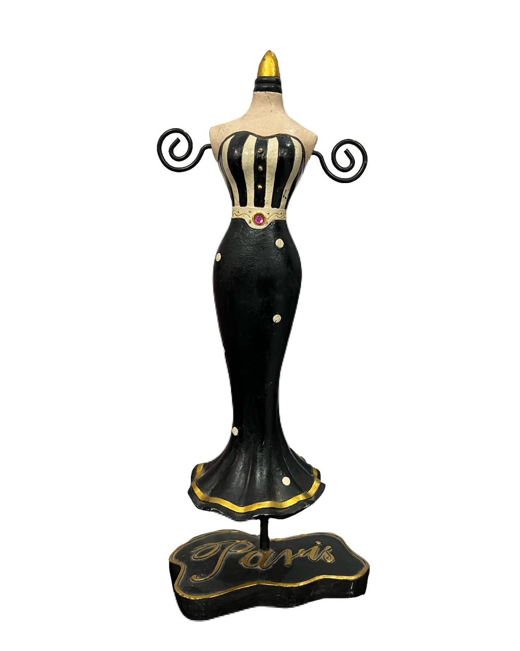Vintage Paris Mannequin Jewelry Stand
