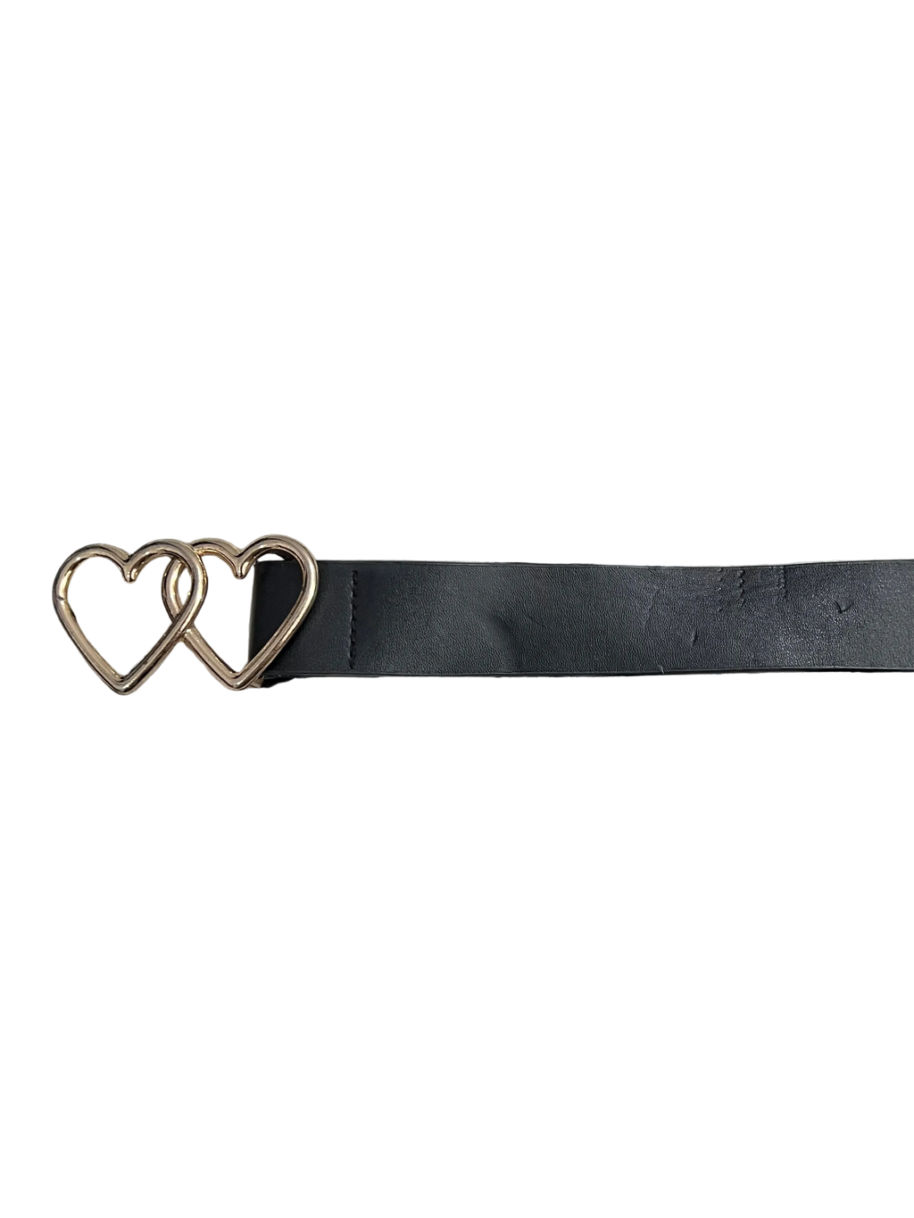 Double Heart Buckle Belt