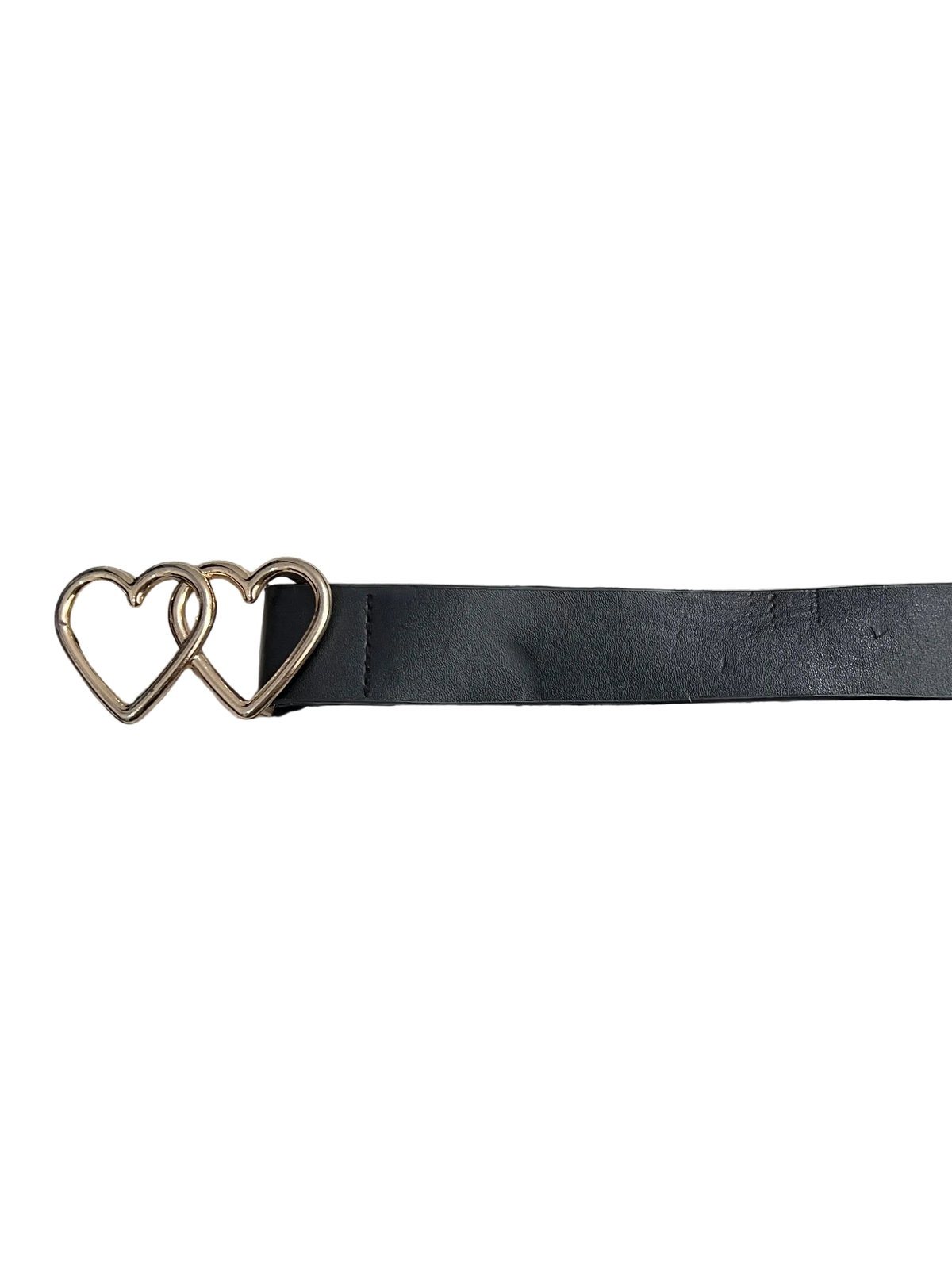 Double Heart Buckle Belt