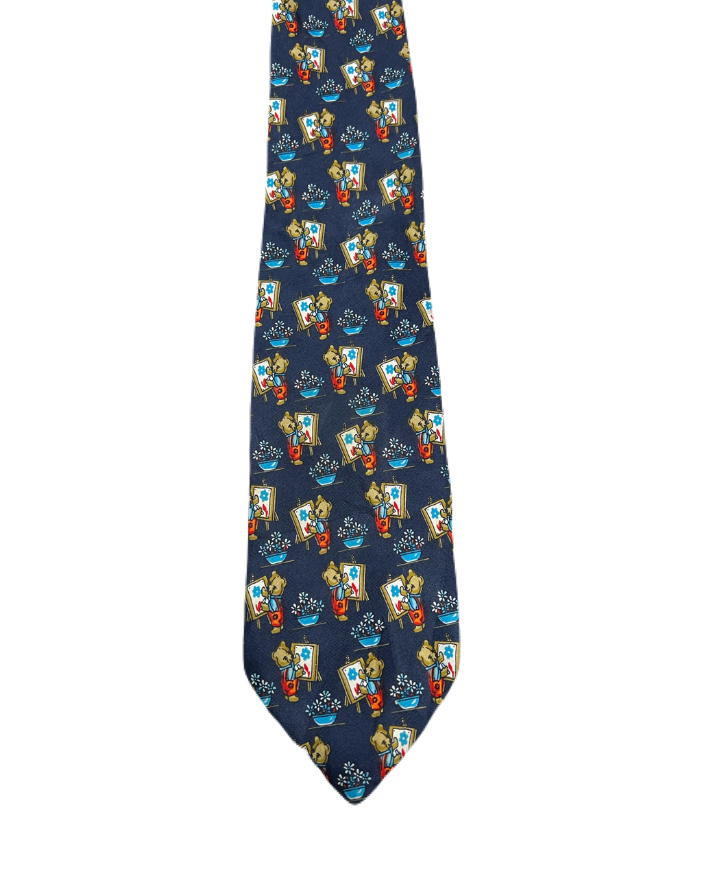 Artist Teddy Painting Tie