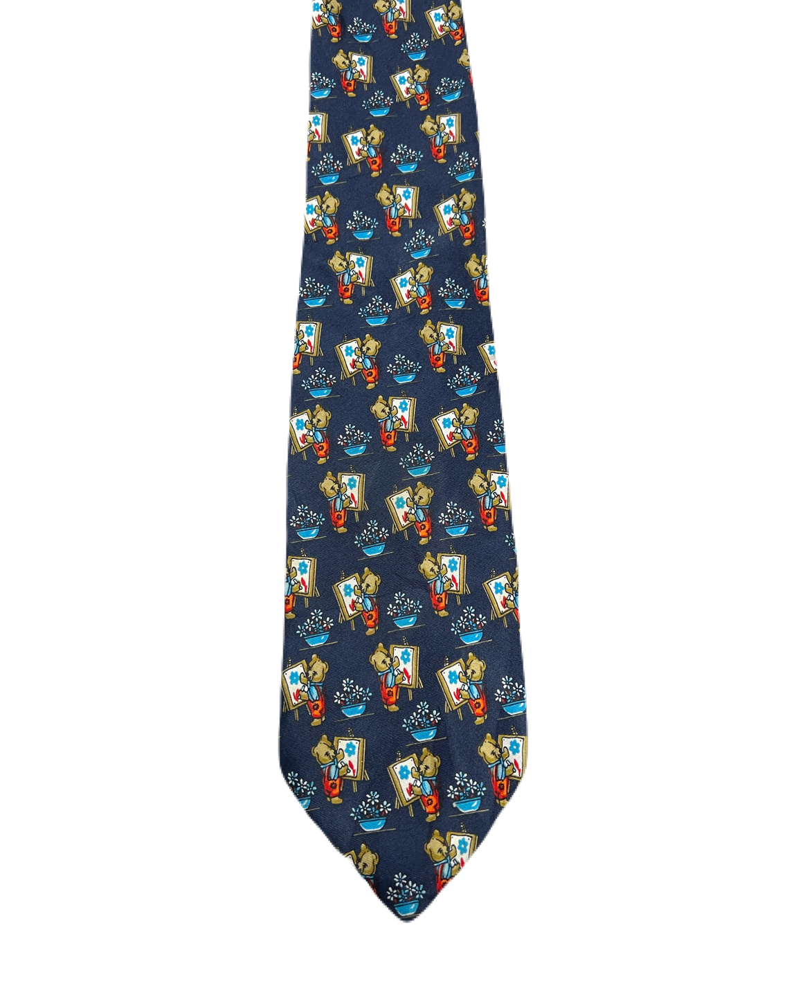 Artist Teddy Painting Tie