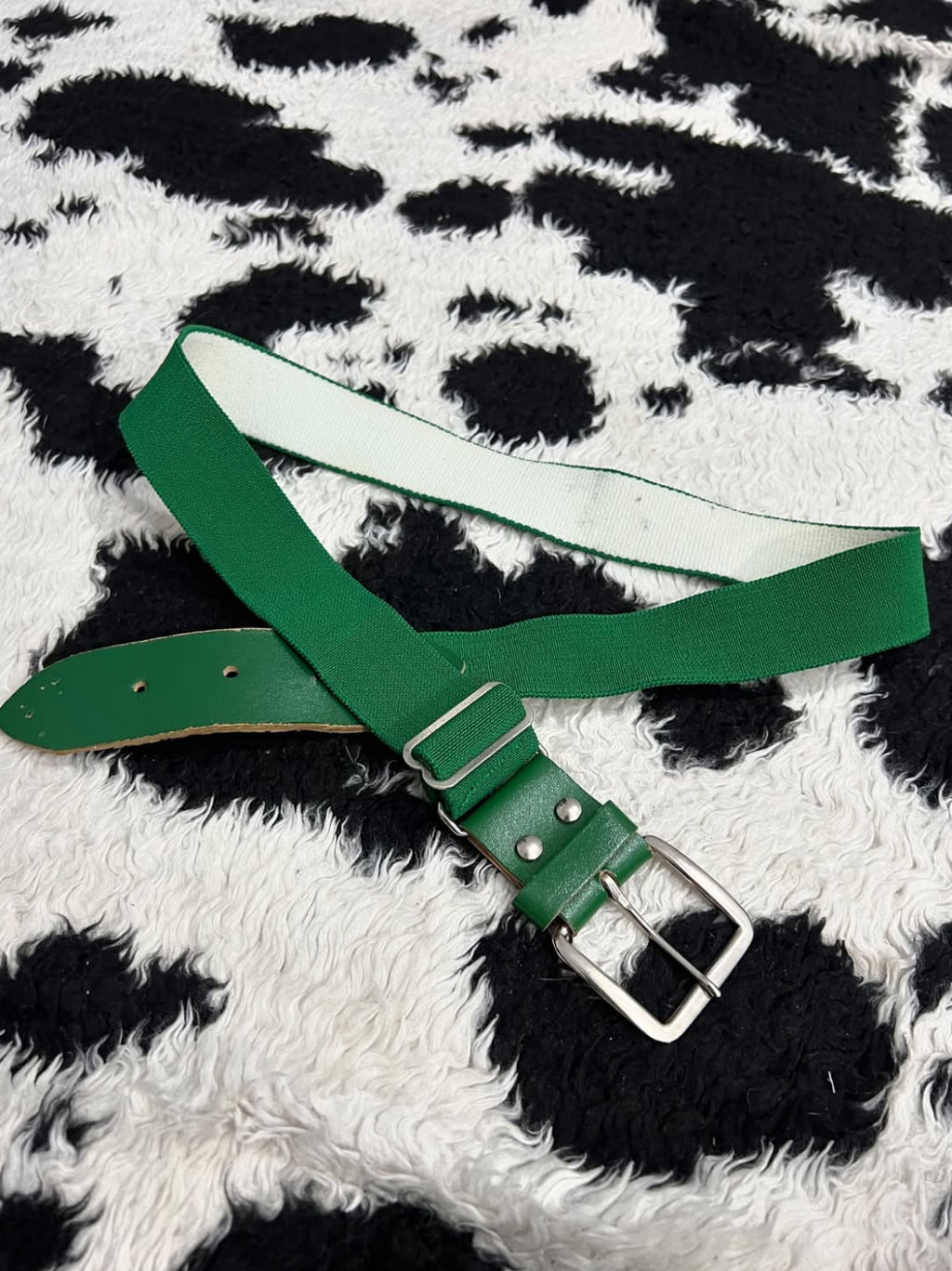 Green Elastic Belt