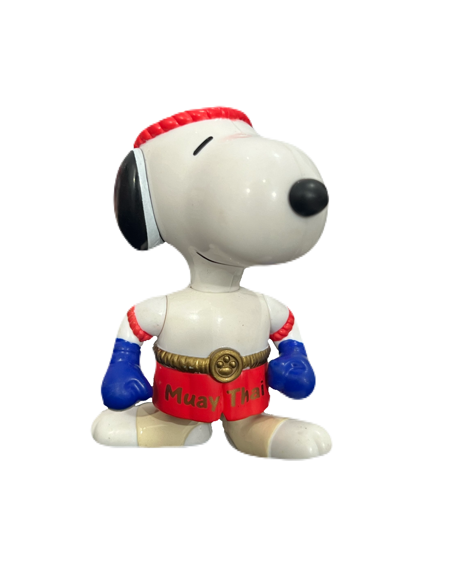 Vintage 1999 Thailand Snoopy Boxer Figurine