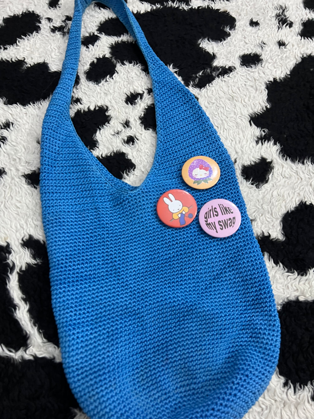 Vibrant Blue Shoulder Bag