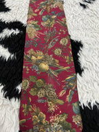 Pomegranate Graphic Tie