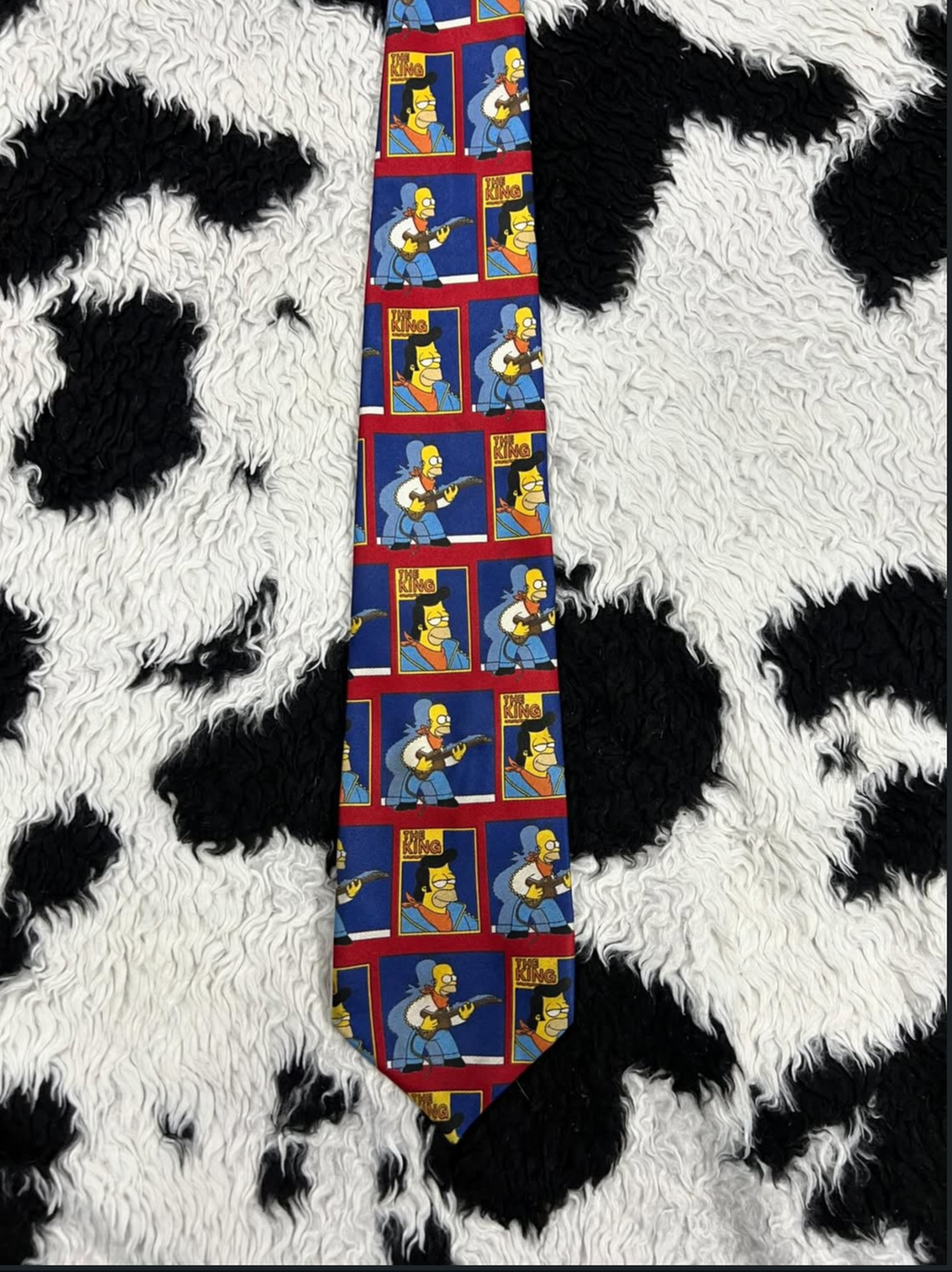 Homer Simpson "The King" Tie