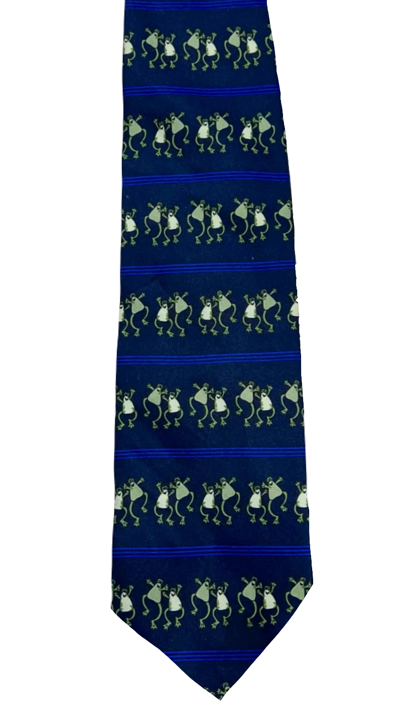 Dancing Frogs Tie