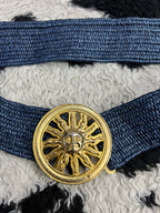 Sun Buckle Elastic Belt