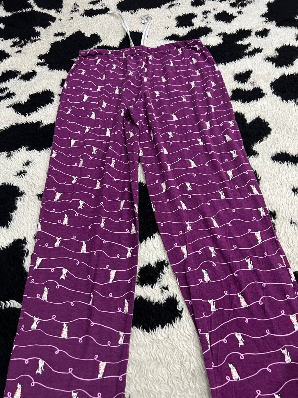 Purple Cat PJs (Large)
