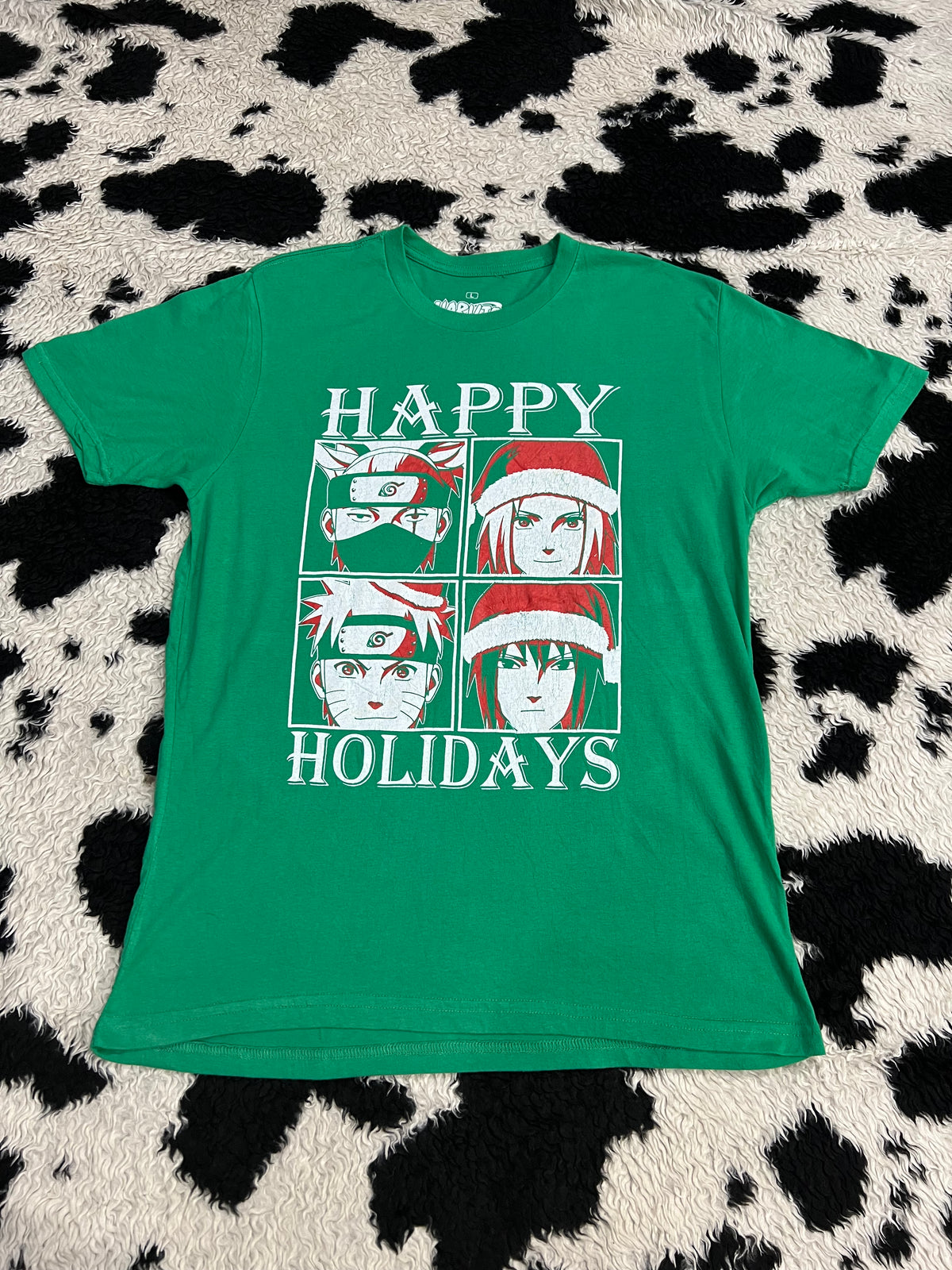 Naruto Happy Holidays Tee (Large)