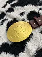 Cow Buckle Belt