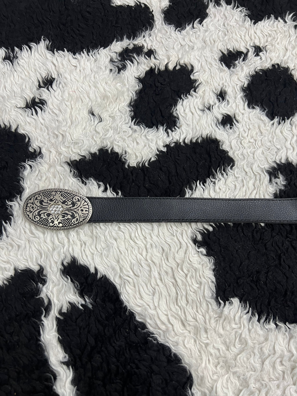 Black Buckle Belt
