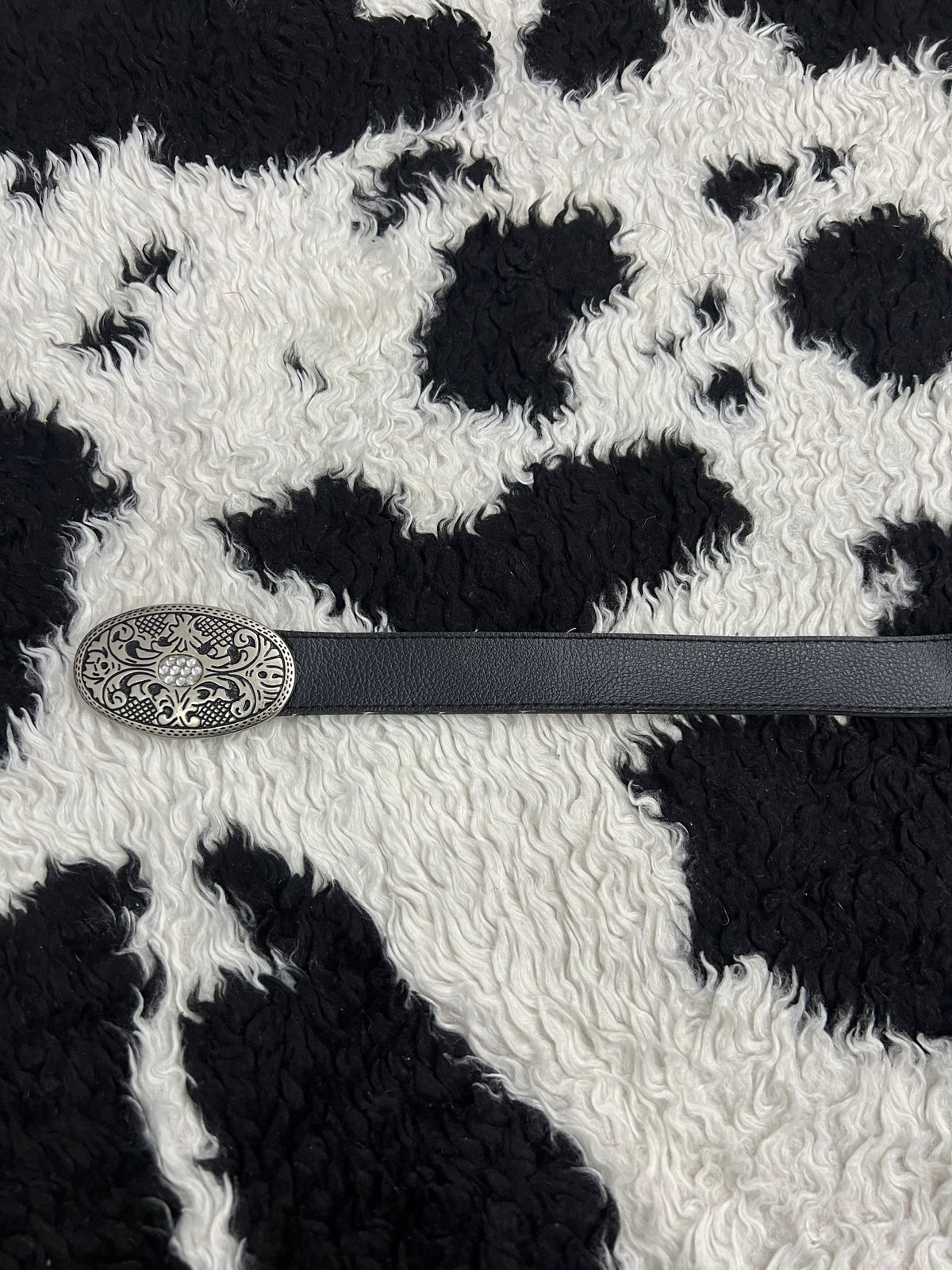 Black Buckle Belt