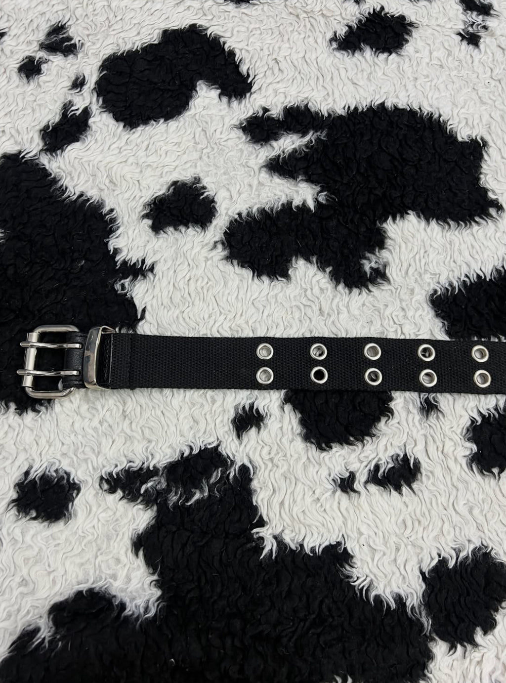 Double Hole Black Belt