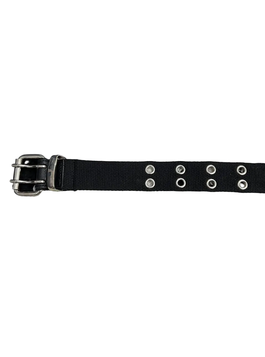Double Hole Black Belt