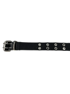 Double Hole Black Belt