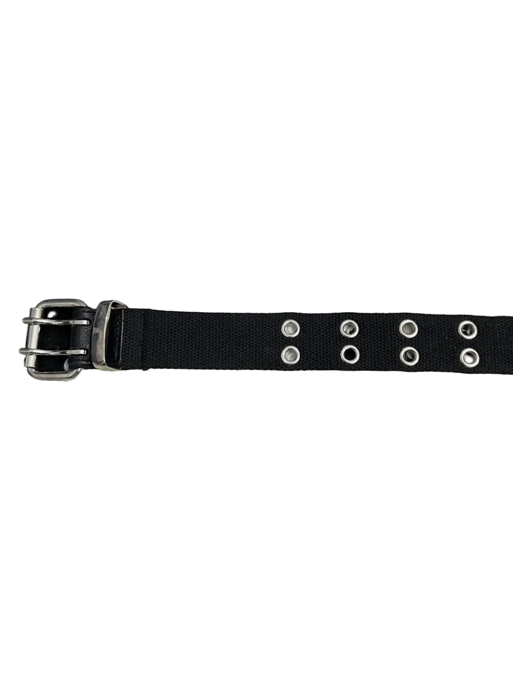 Double Hole Black Belt
