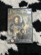 Lord of the Rings DVDs (Two Disc Sets)