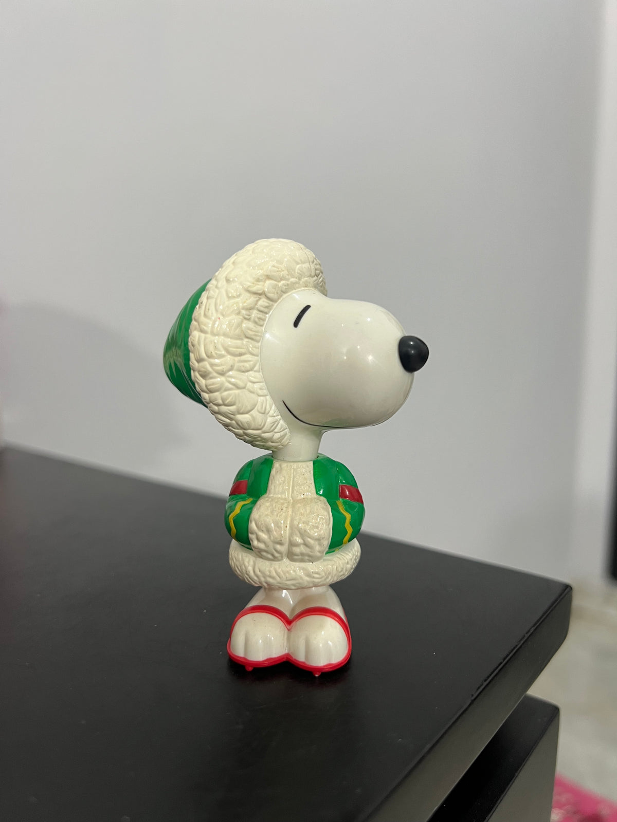 Vintage 1999 Alaska Snoopy in Fur Coat Figurine