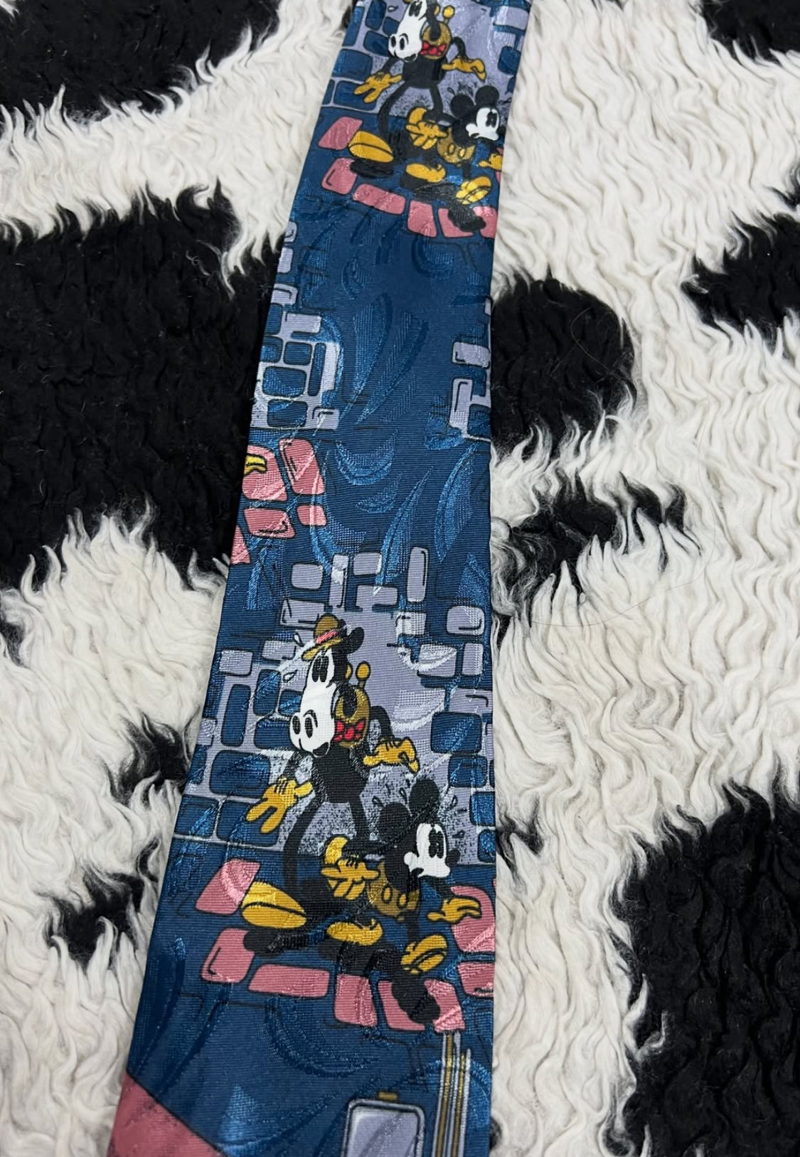 Vintage Disney Mickey Mouse Bulgury Tie