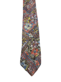 Silver's Floral Tie