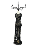 Black Jewelry Dress Mannequin