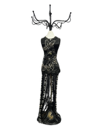 Black Jewelry Dress Mannequin