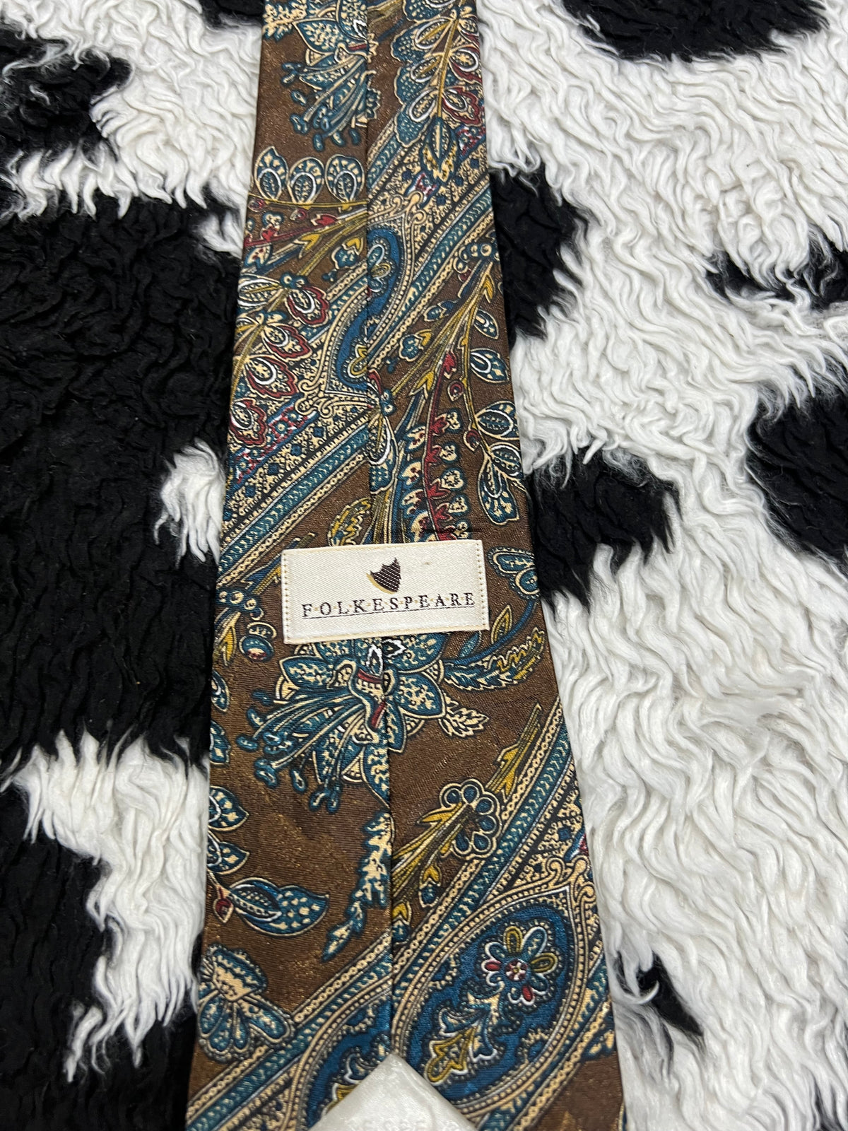 Folkespeare Brown Tie