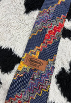 Missoni Zig Zag Patterned Tie