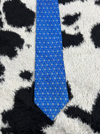 Blue Flowers Tie