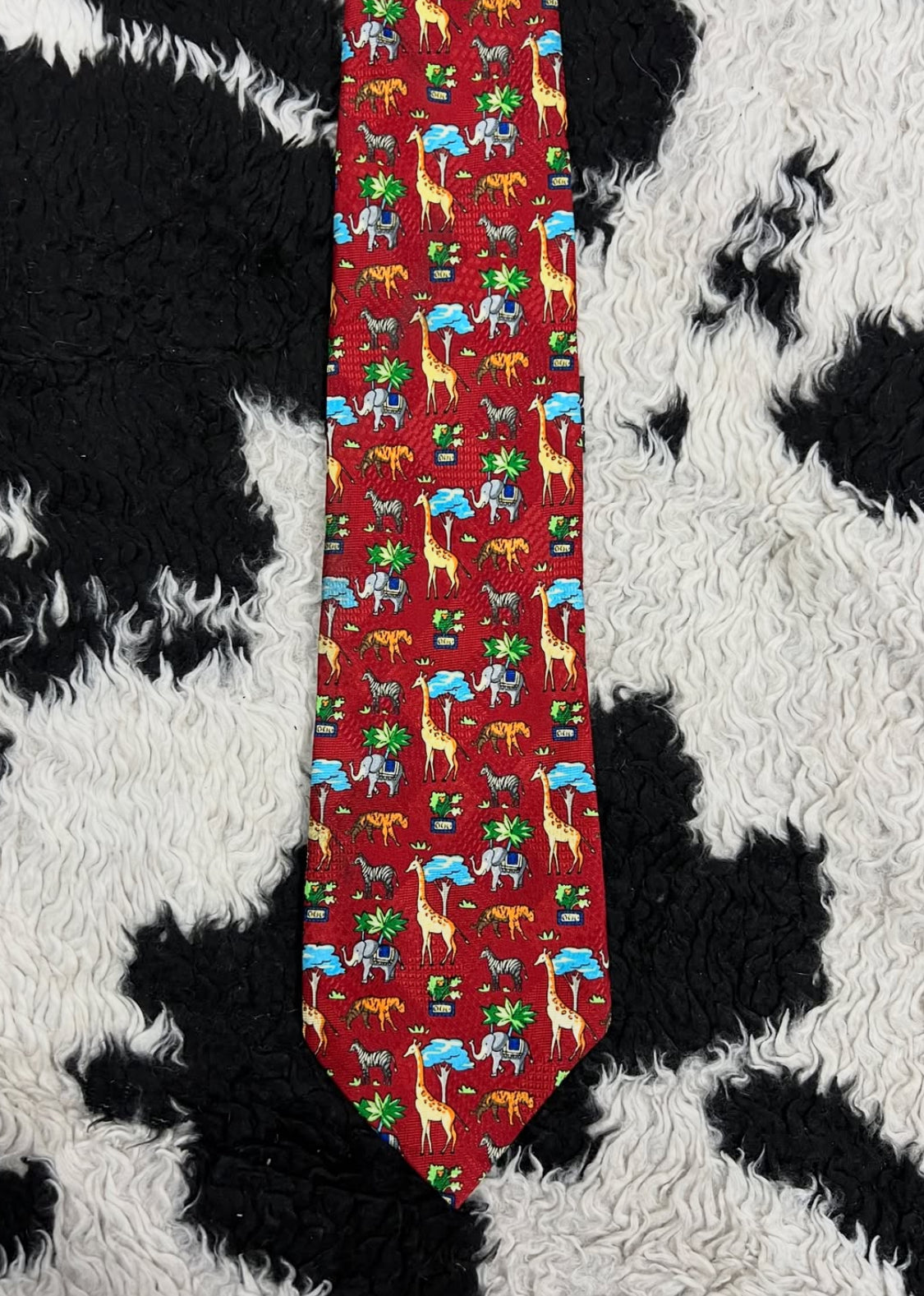 Forest Animals Tie