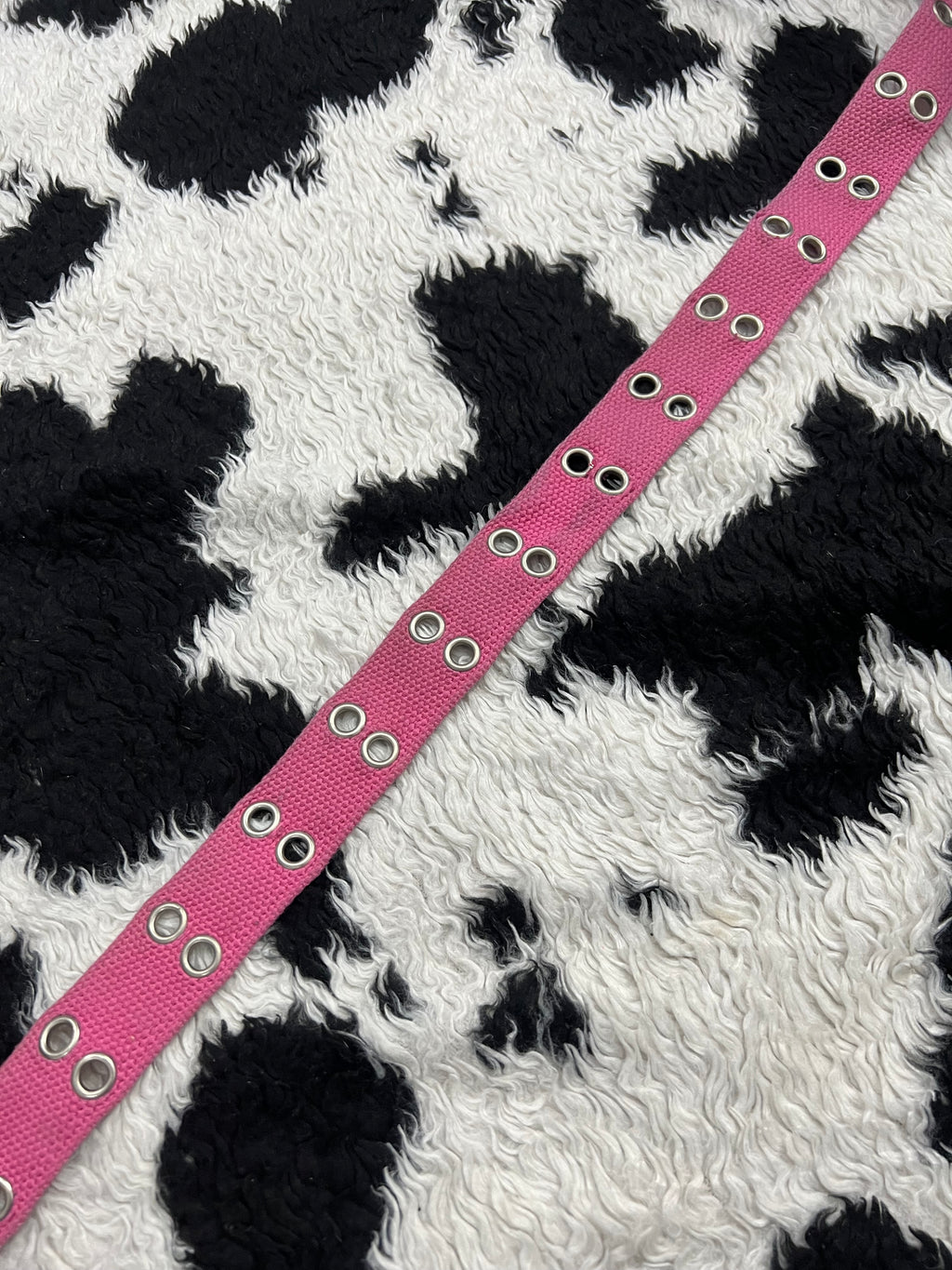 Pink Double Hole Belt